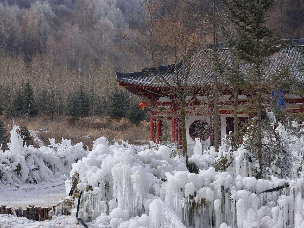 甘肃定西雪景图片